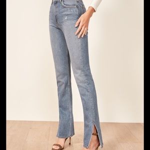 Reformation Perry Slit Hem Flare